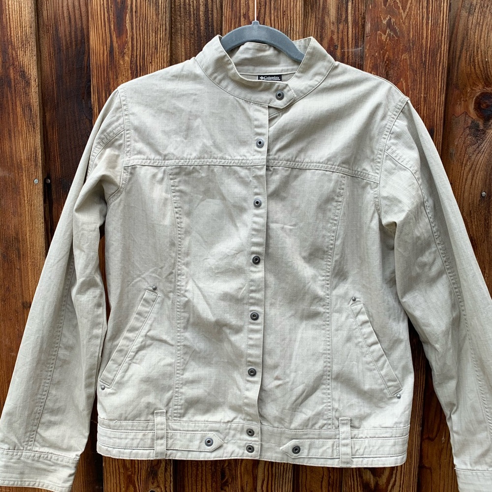 Columbia Women’s Cream Denim Jacket